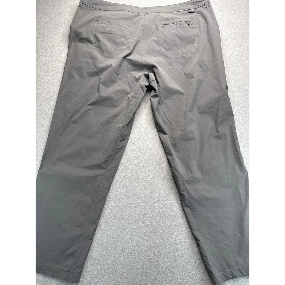 Patagonia Pants Women 22 Gray Quandary Hiking Outdoor‎ Straight Leg Stretch FGE